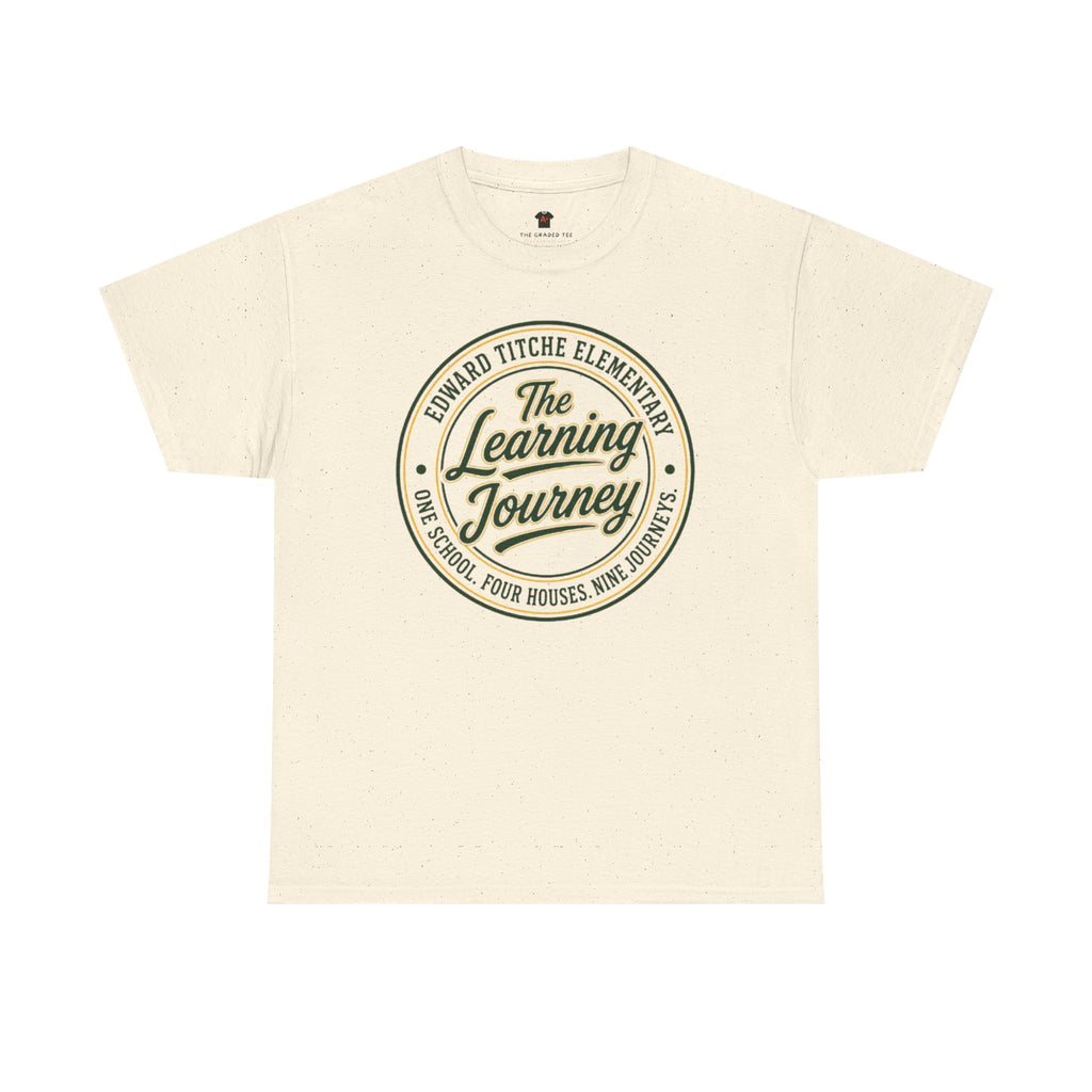 Elementary School T‑Shirt — "The Learning Journey" School Spirit Tee
