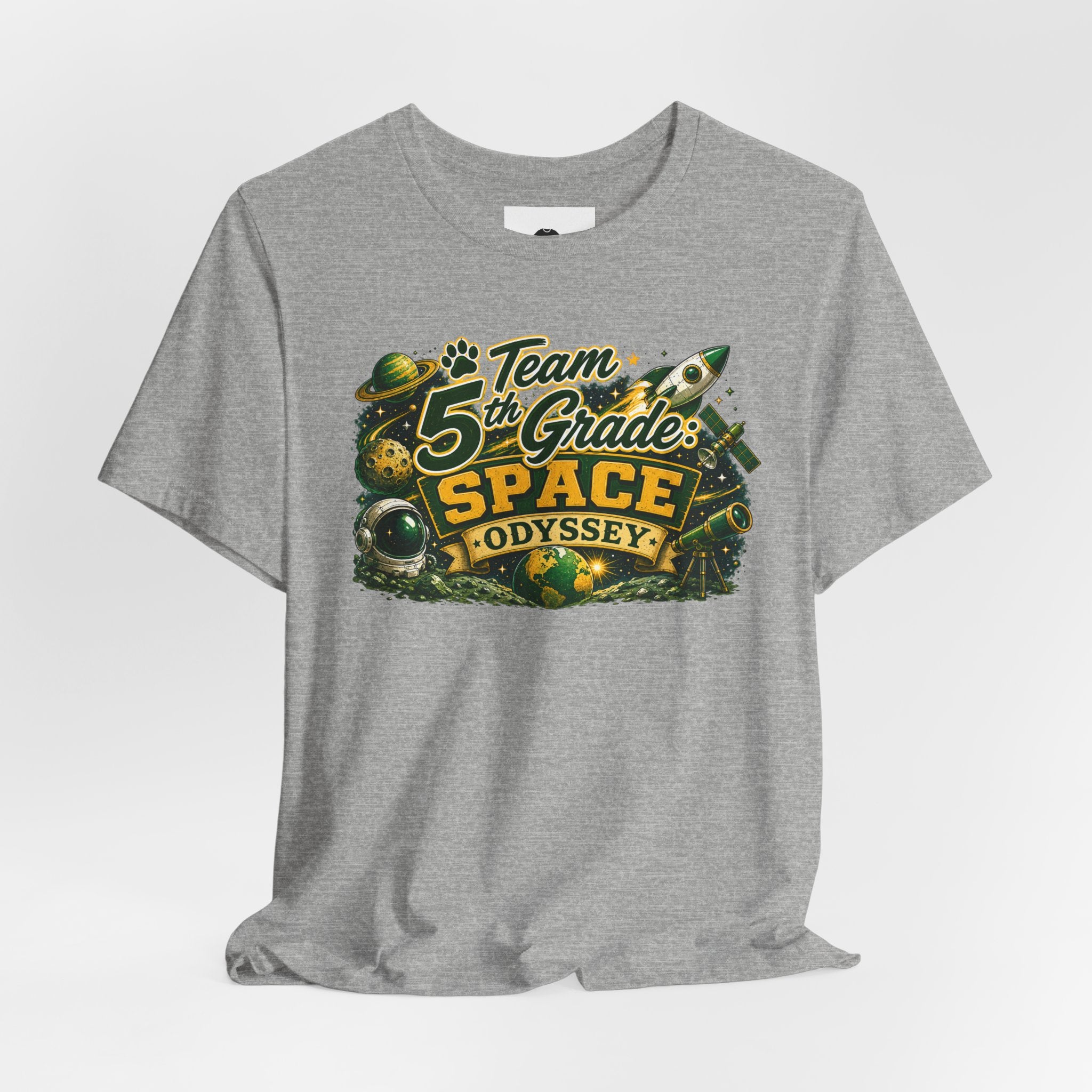 5th Grade Space Odyssey T-Shirt — Team the 5th Grade School Spirit Tee