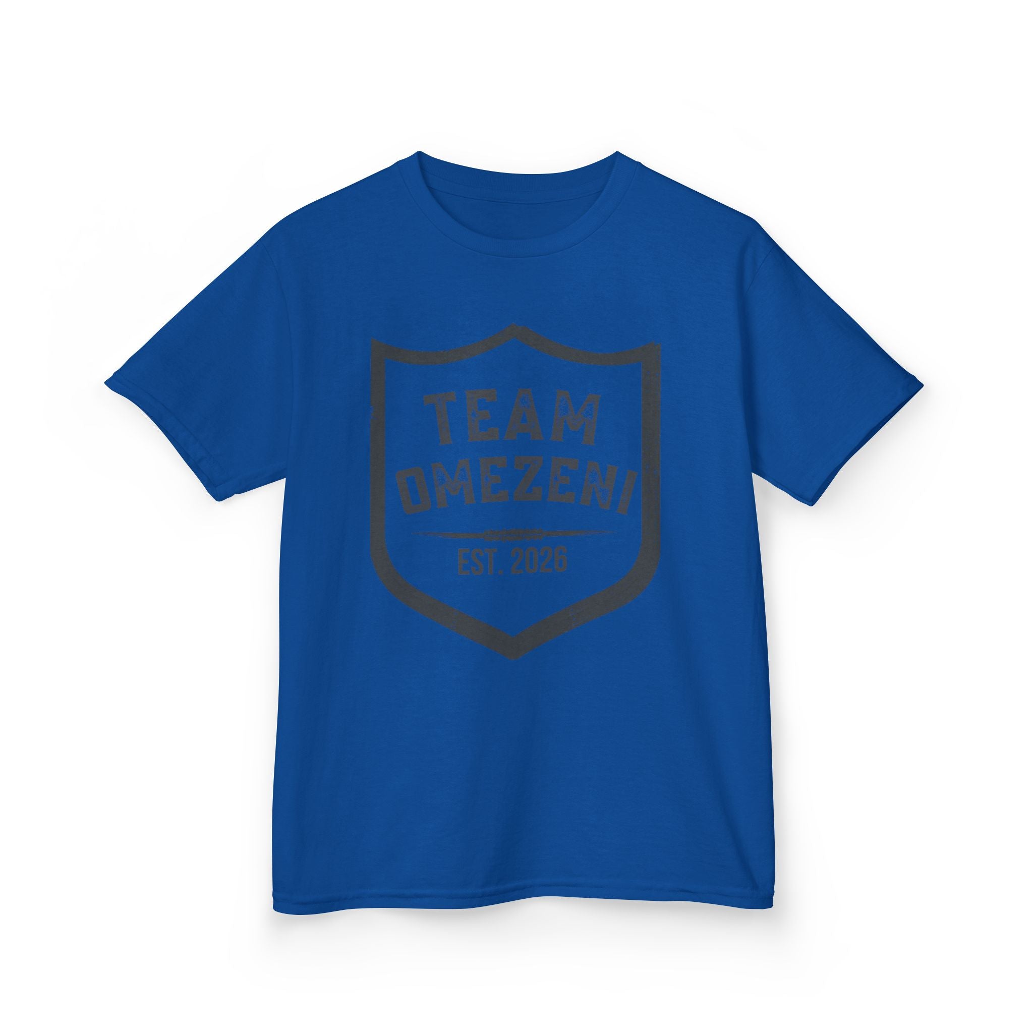 Team DnZean Kids T‑Shirt — Youth Sports Shield Tee