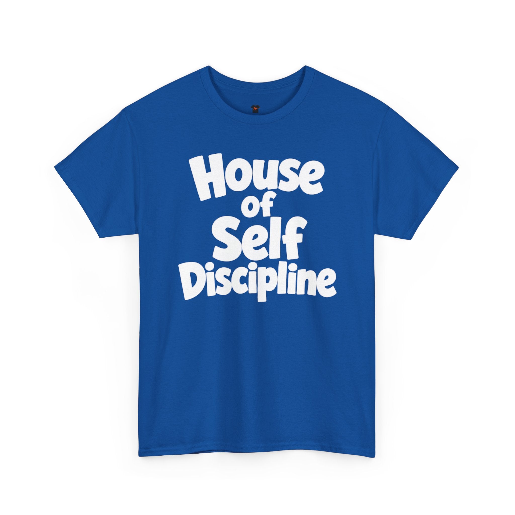 House of Self-Discipline T-Shirt — Motivational Graphic Tee for Goal-Getters
