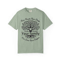 Family Reunion T-Shirt — "Our Roots Run Deep, Our Love Runs Deeper" Tree Design