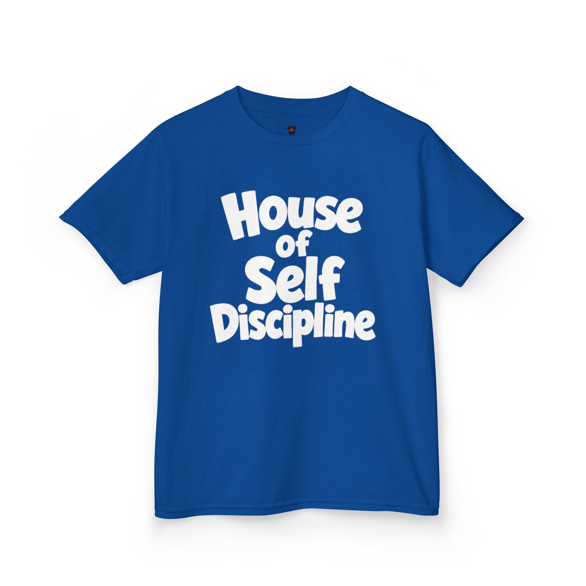 Kids T-Shirt — "House of Self Discipline" Bold Graphic Tee