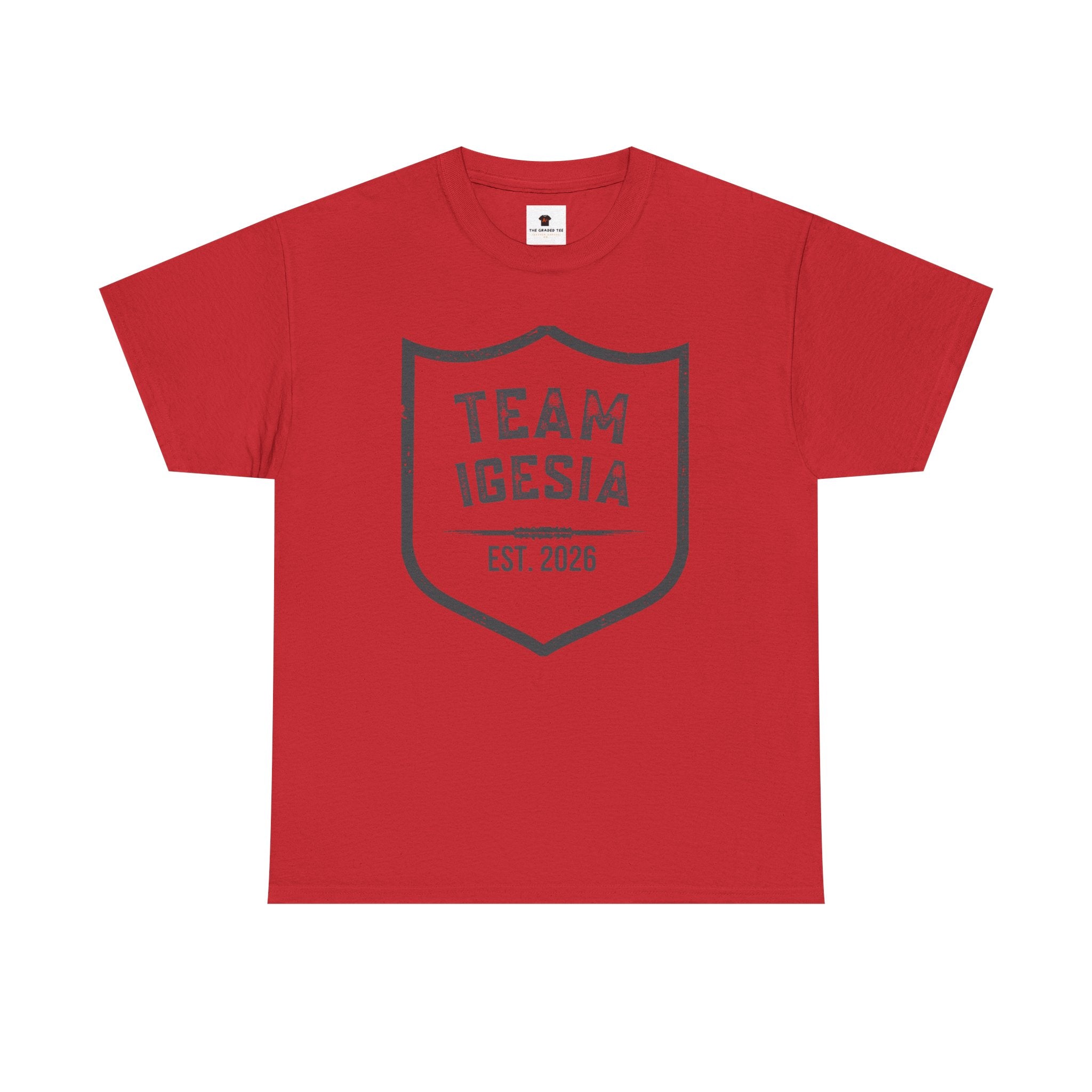Team Iglesia Shield T-Shirt – Church Group Tee (Est. 2023)