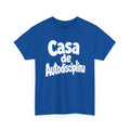 Casa de Autodisciplina T‑Shirt — Motivational Spanish Fitness Tee