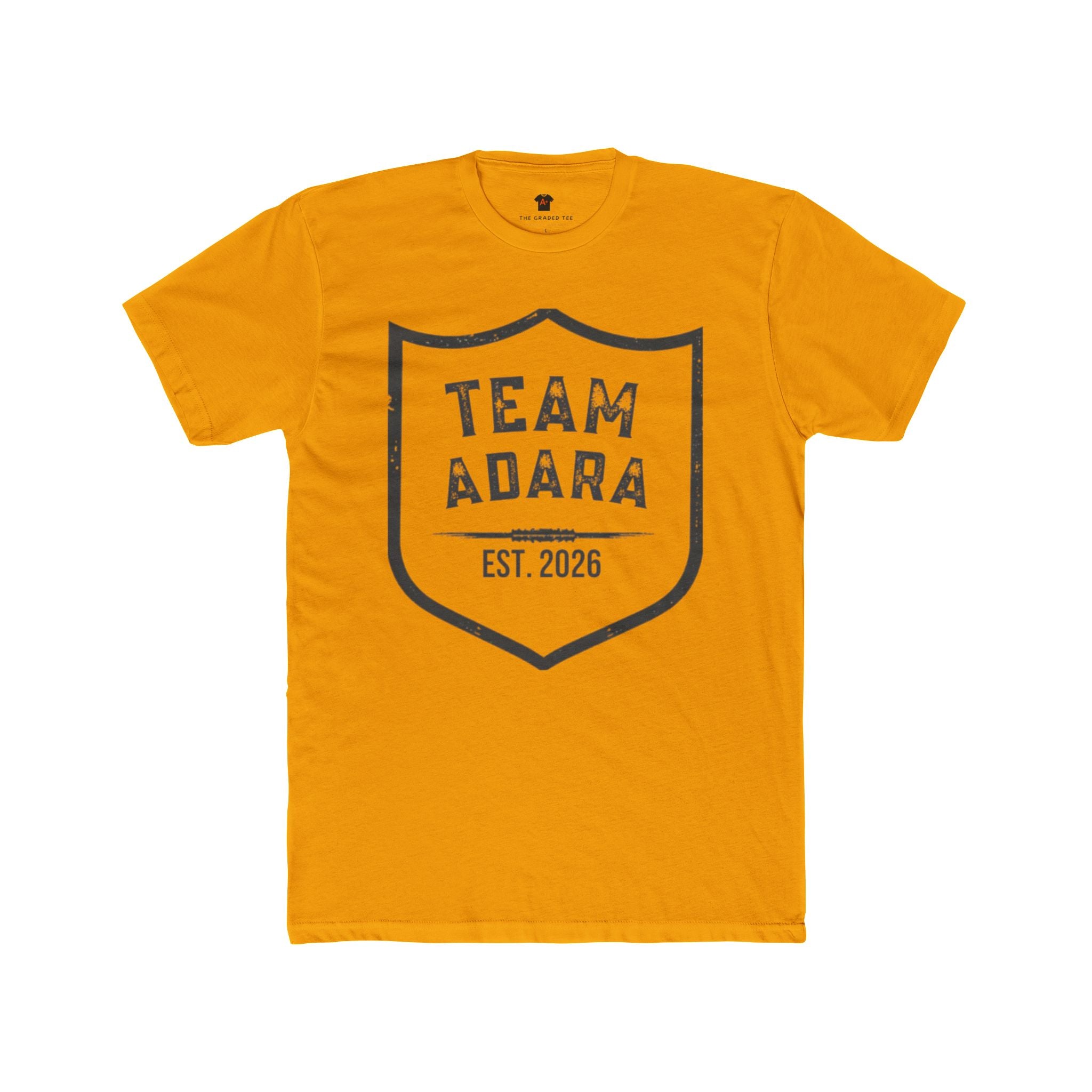 Team Adara Tee — 'Team Adara' Shield Graphic T-Shirt (Est. 2026)
