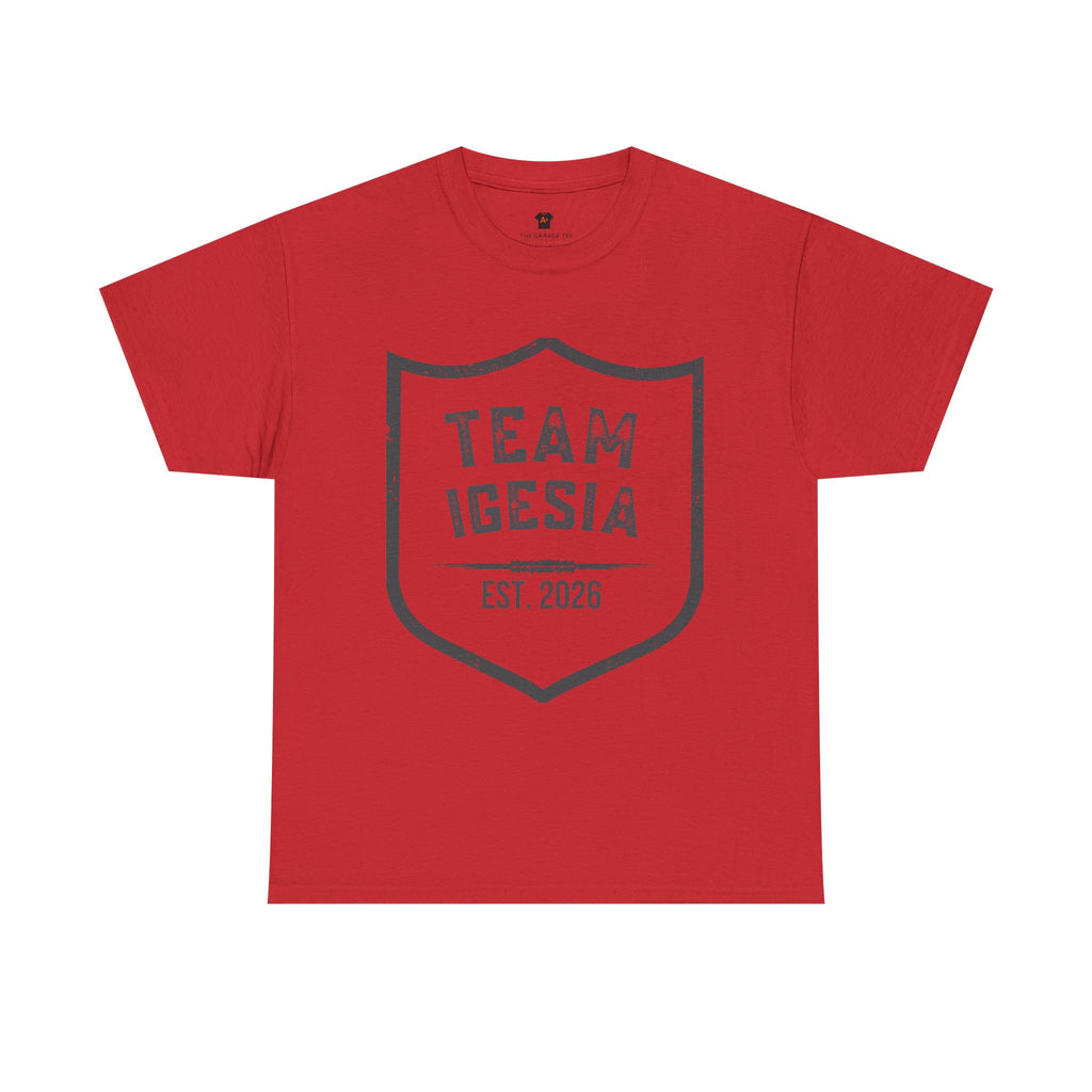 Team Igesia Shield T-Shirt — Established 2024 Club Tee