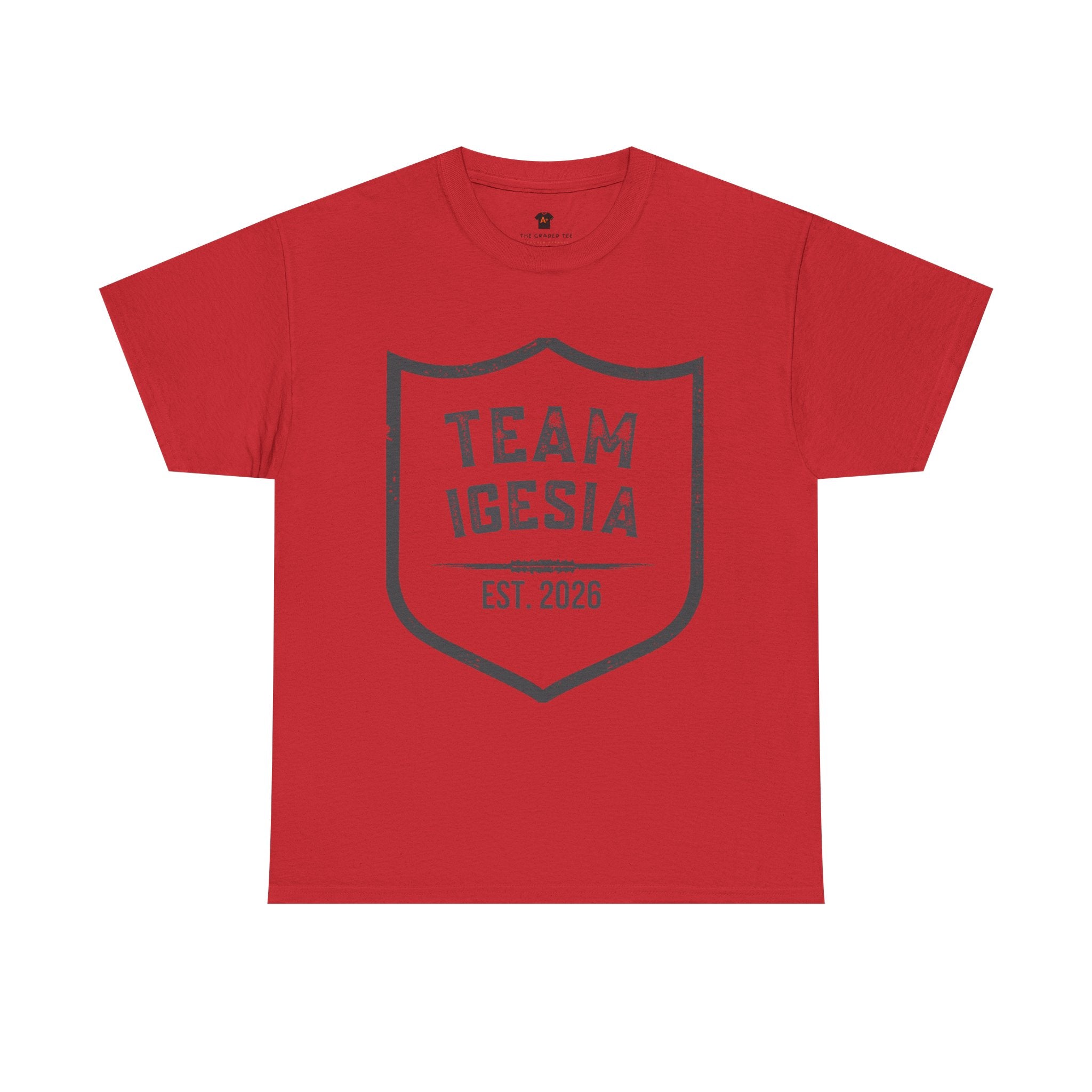 Team Igesia Shield T-Shirt — Established 2024 Club Tee