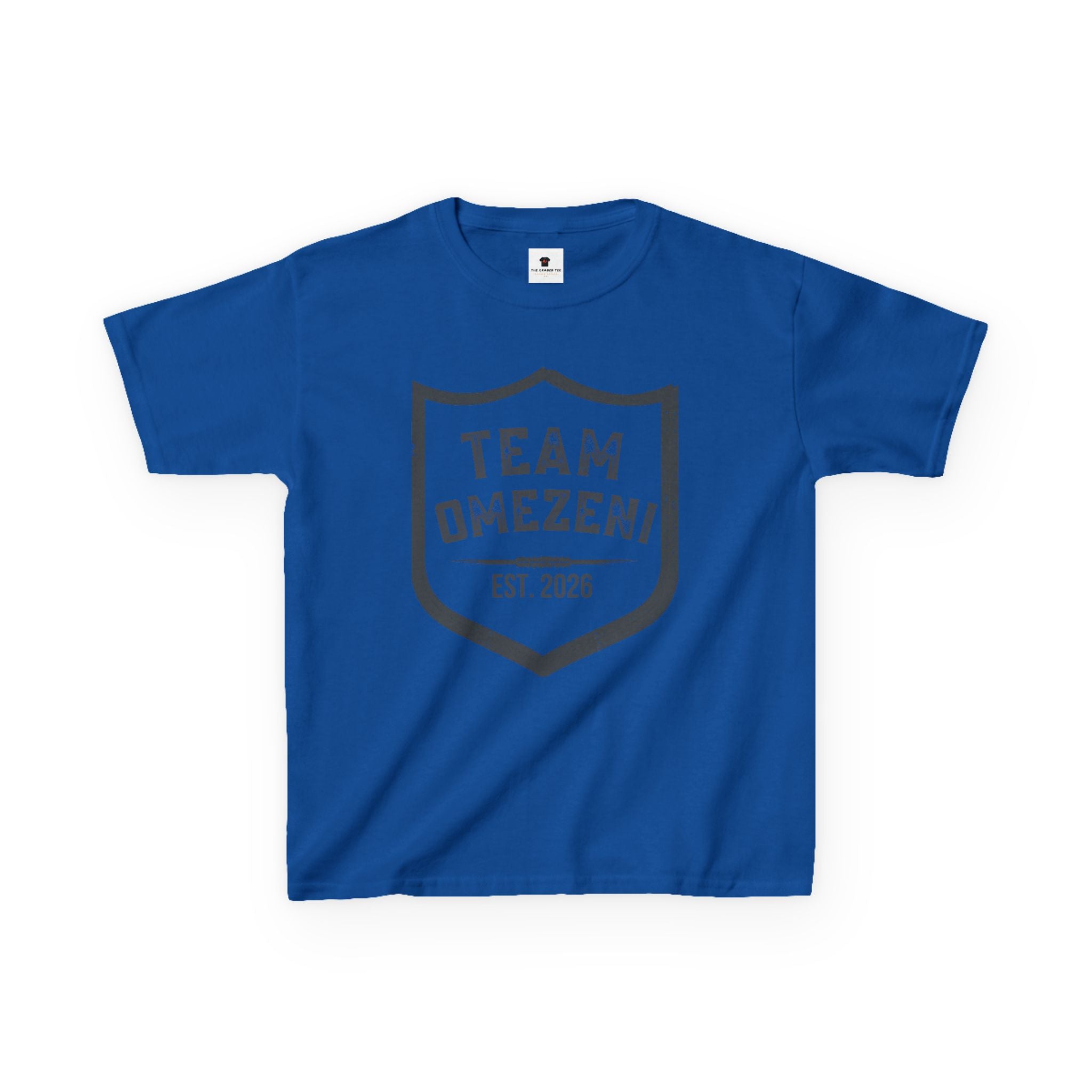 Kids Tee — "Team Onezieza" Shield Graphic Youth T‑Shirt