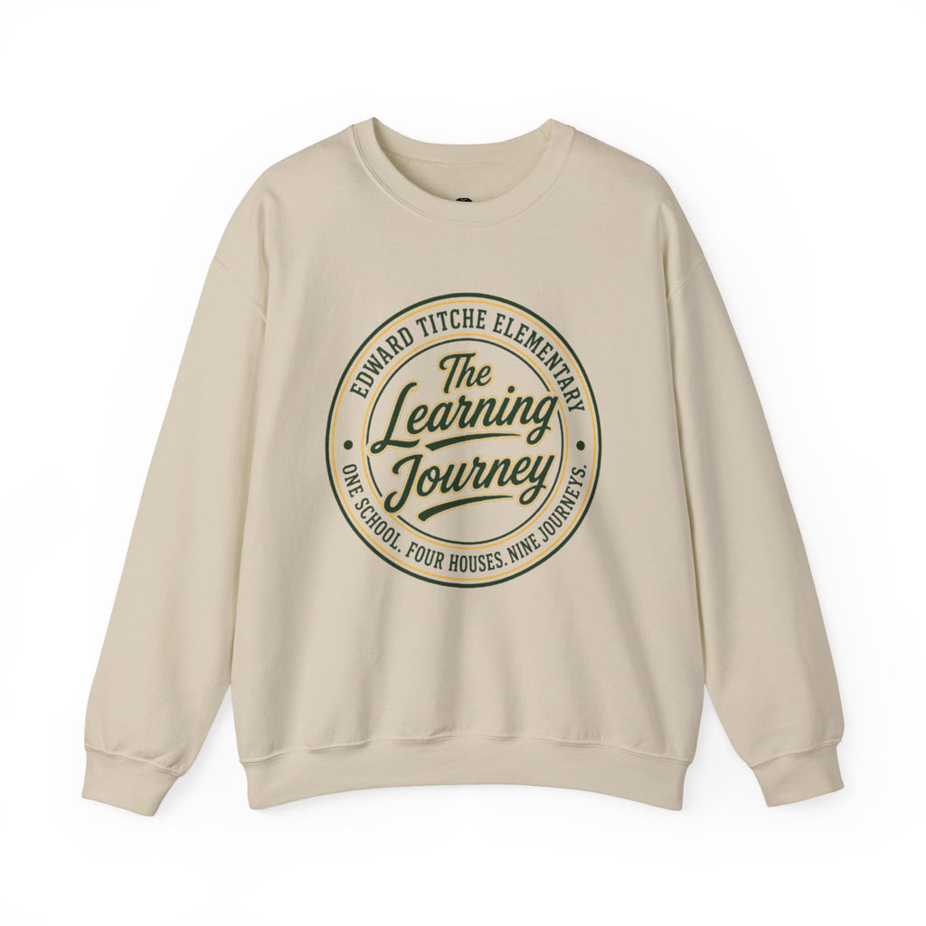 Learning Journey Crewneck Sweatshirt — Edward Titche Elementary School Spirit