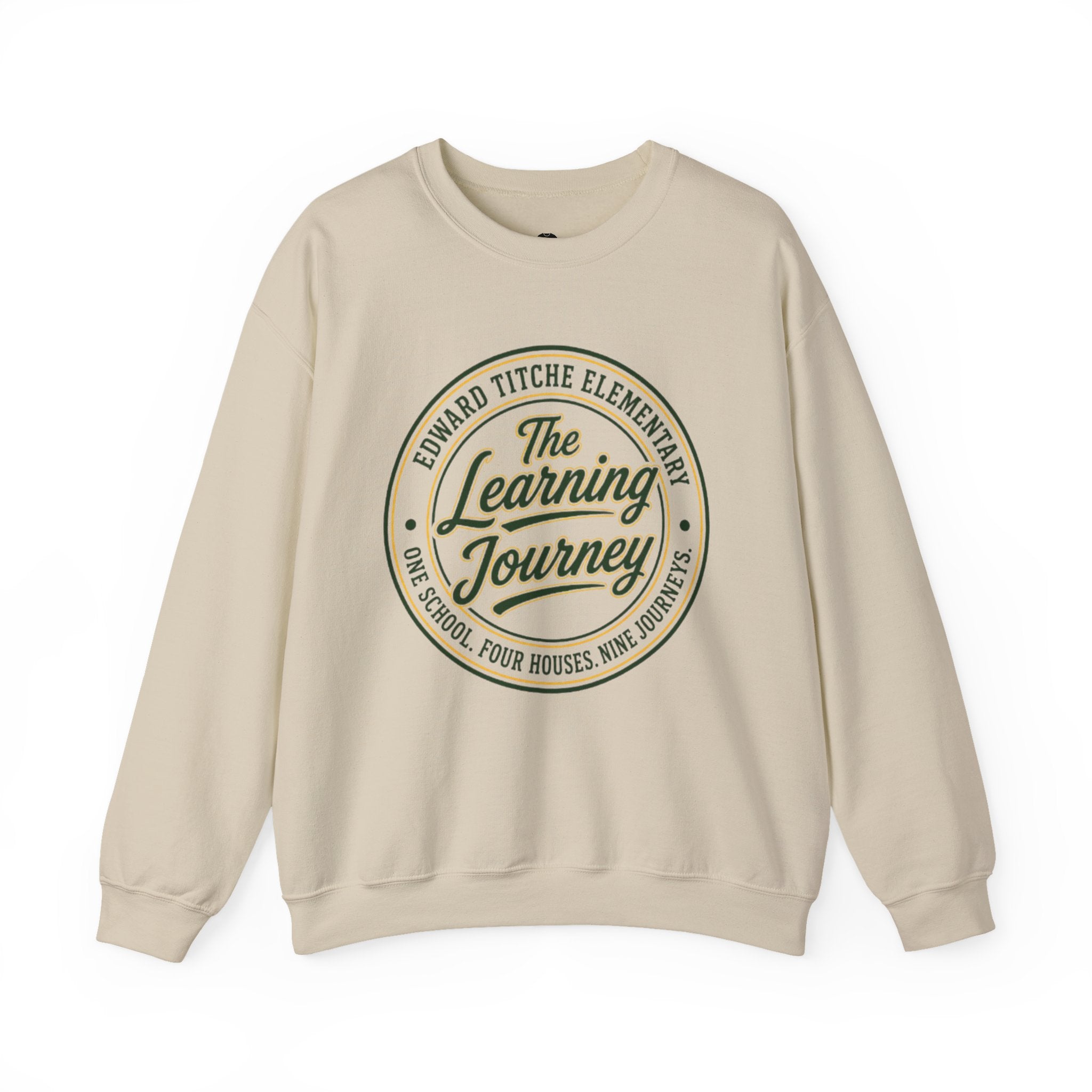 Learning Journey Crewneck Sweatshirt — Edward Titche Elementary School Spirit