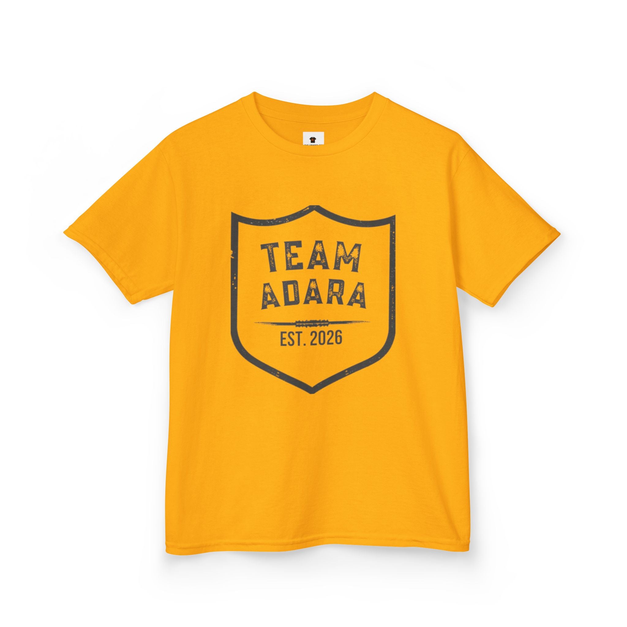 Kids Tee - "Team Adara" Shield Graphic (Est. 2026)