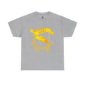 Adara Crest T-Shirt — Gold Handshake Emblem Tee