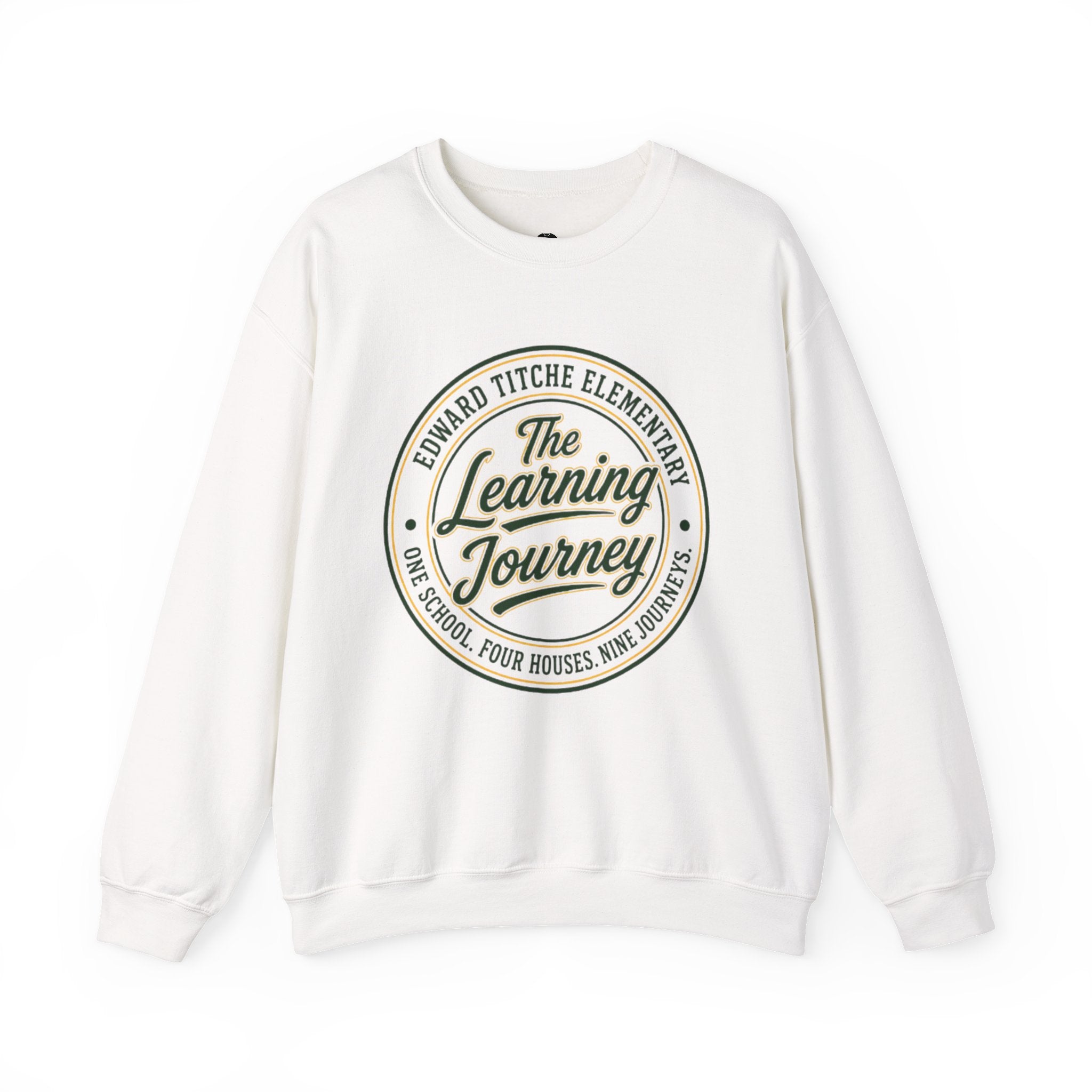 Learning Journey Crewneck Sweatshirt — Edward Titche Elementary School Spirit