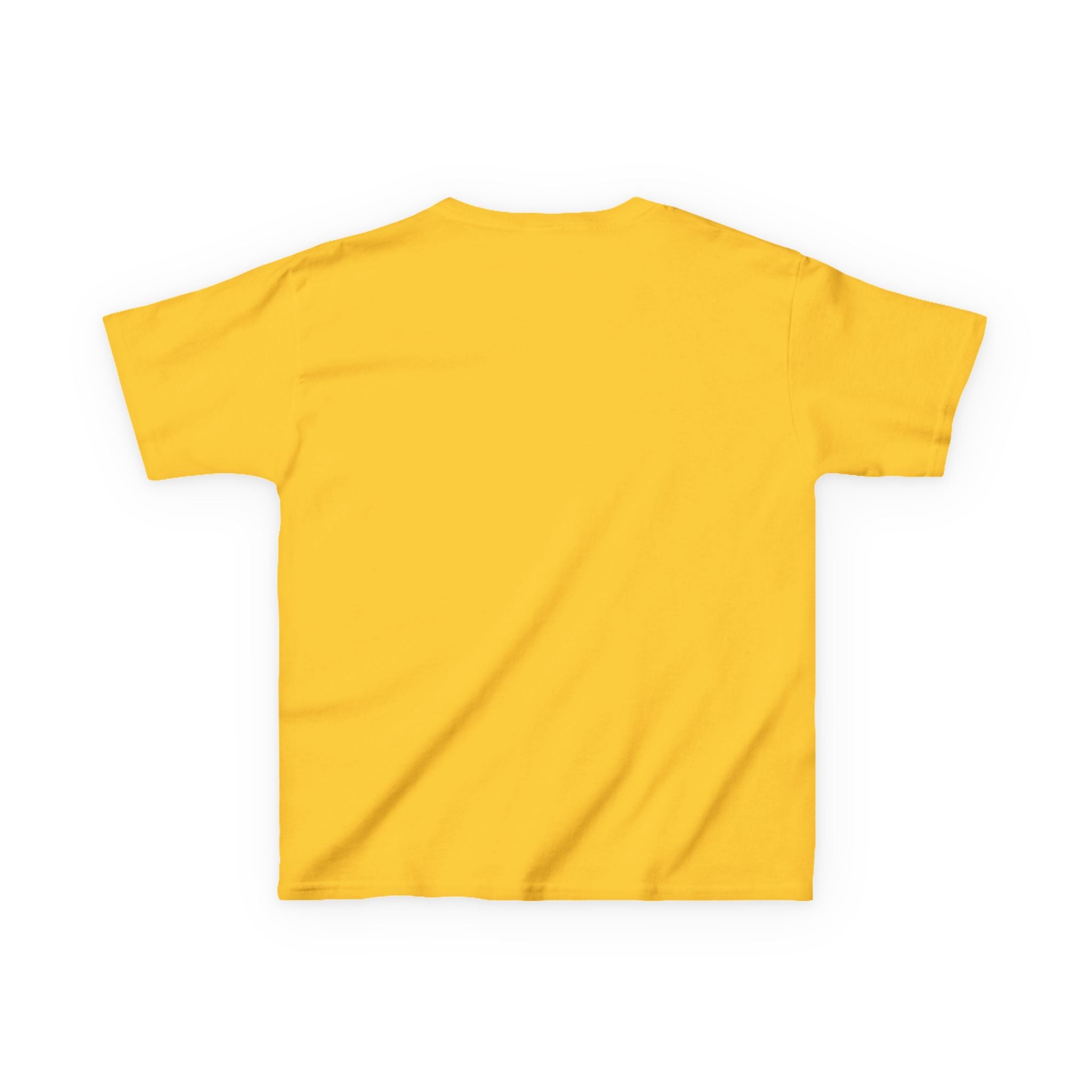 Kids T-Shirt — "House of Respect" Bold Retro Graphic Tee (Yellow)