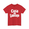 Casa de Liderazgo Red Tee — Spanish Leadership T-Shirt