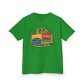 One Family Kids T‑Shirt — Vintage Schoolhouse Patch Design