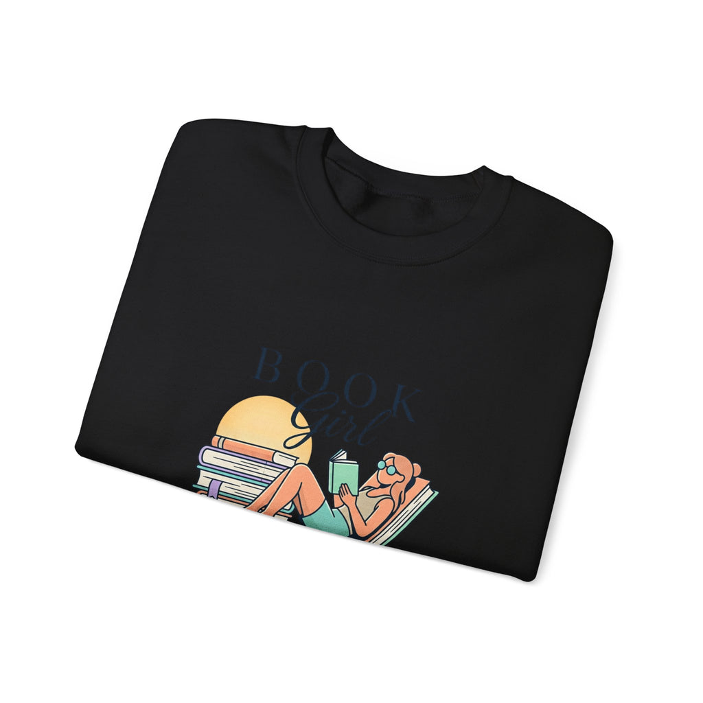 Book Girl Summer Sweatshirt | BookTok, beach reads, bookish summer aesthetic