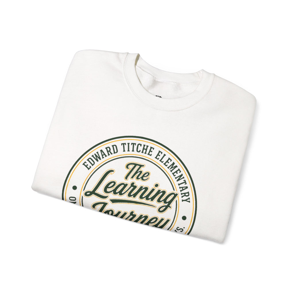Learning Journey Crewneck Sweatshirt — Edward Titche Elementary School Spirit