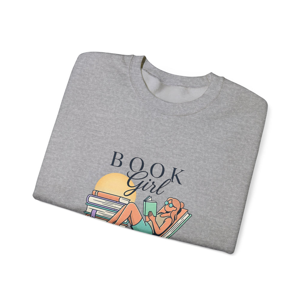 Book Girl Summer Sweatshirt | BookTok, beach reads, bookish summer aesthetic