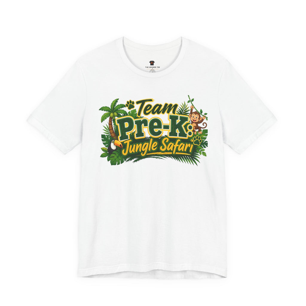 Pre-K Jungle Safari T-Shirt — Team Pre-K Teacher & Student Shirt