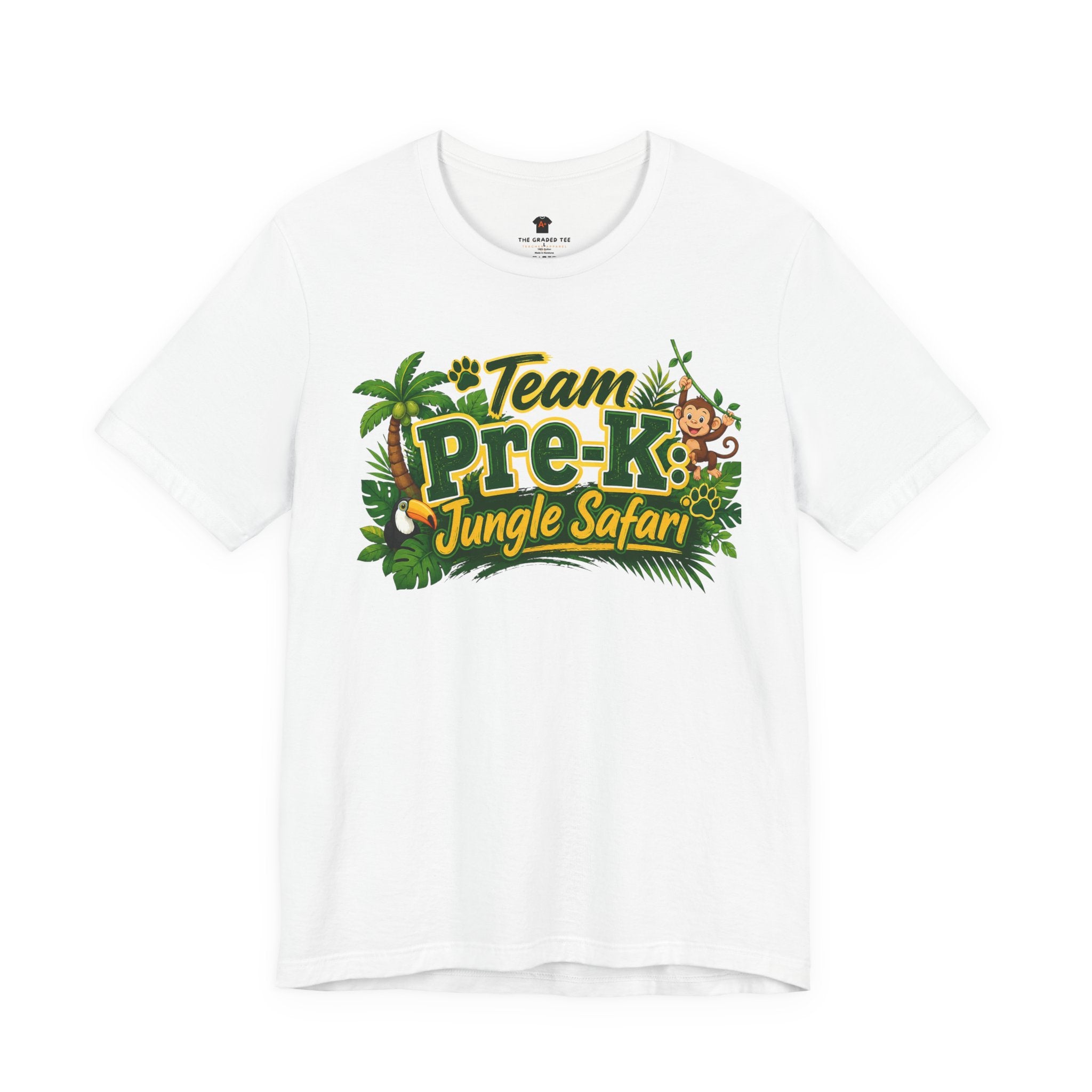 Pre-K Jungle Safari T-Shirt — Team Pre-K Teacher & Student Shirt