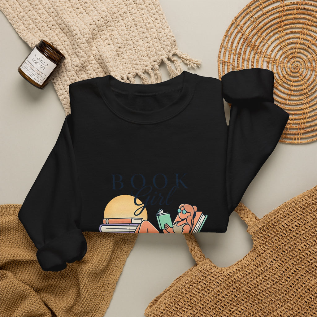 Book Girl Summer Sweatshirt | BookTok, beach reads, bookish summer aesthetic