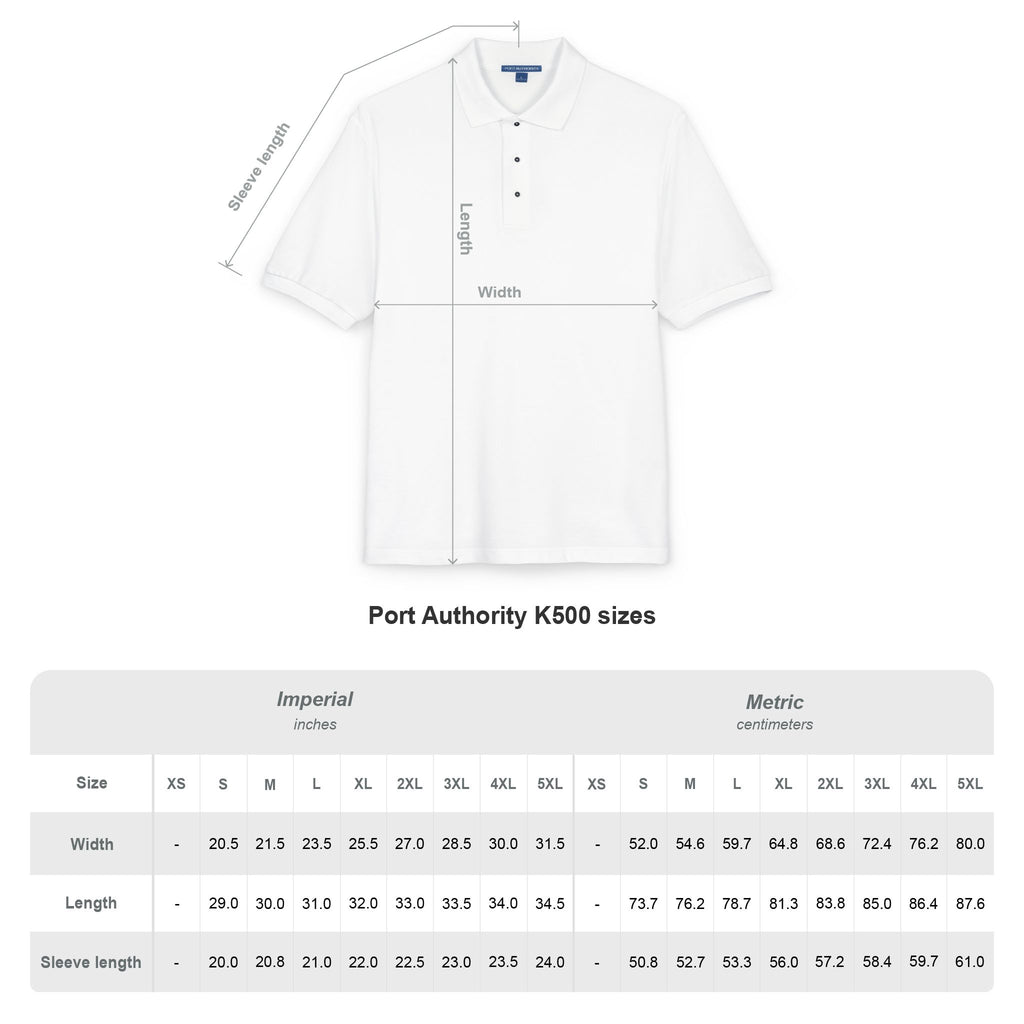 Embroidered Golden Eagle Polo — Classic Military Patch Chest Shirt