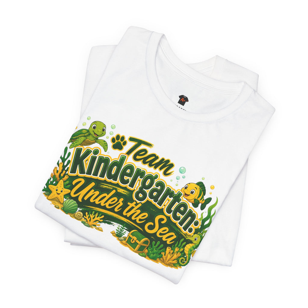 Kindergarten Under the Sea T-Shirt — 'Team Kindergarten' School Spirit Tee