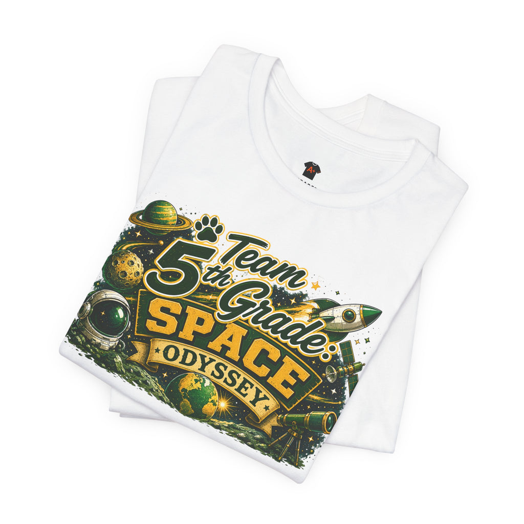 5th Grade Space Odyssey T-Shirt — Team the 5th Grade School Spirit Tee