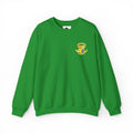Sunflower Smile Crewneck Sweatshirt — Small Chest Floral Graphic