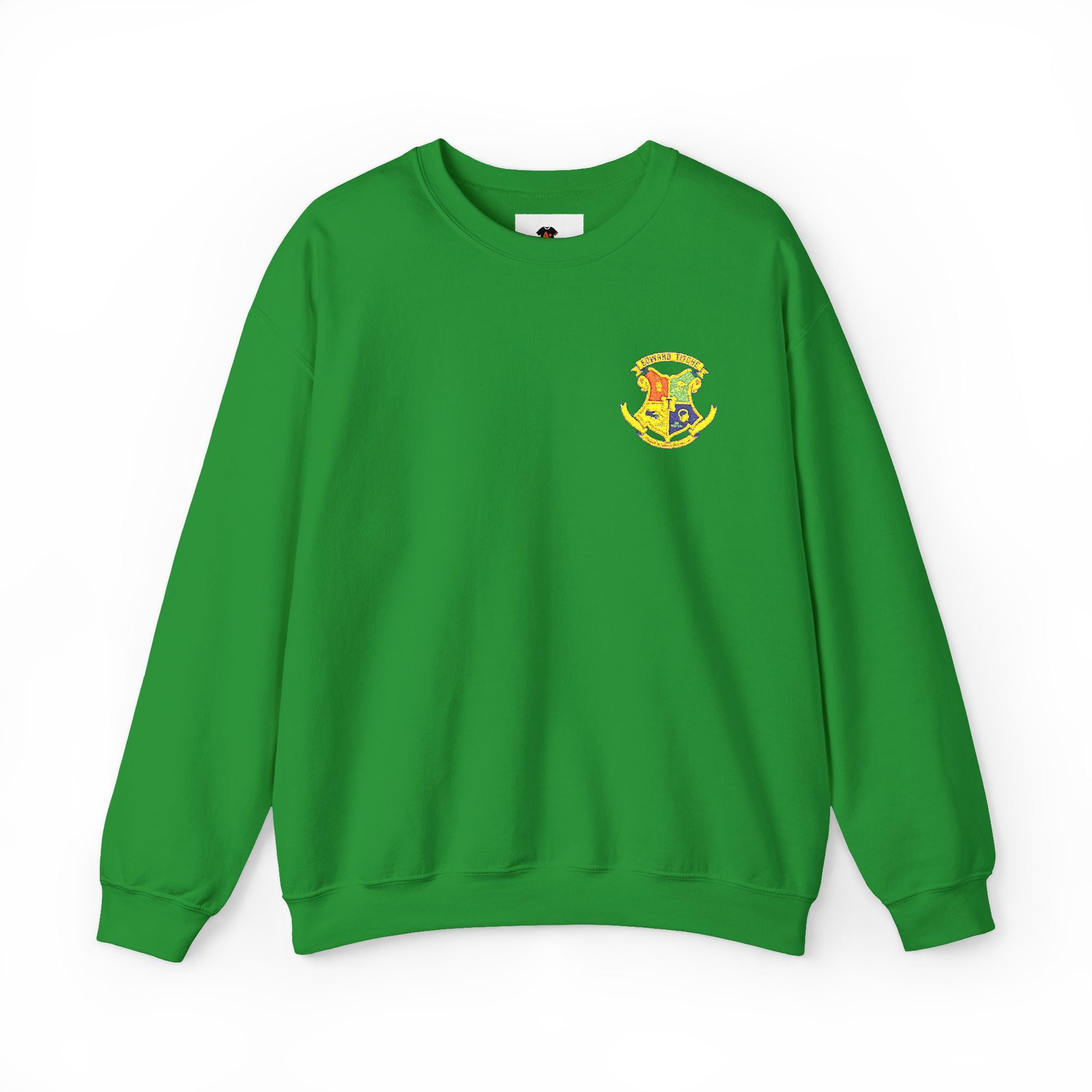 Sunflower Smile Crewneck Sweatshirt — Small Chest Floral Graphic