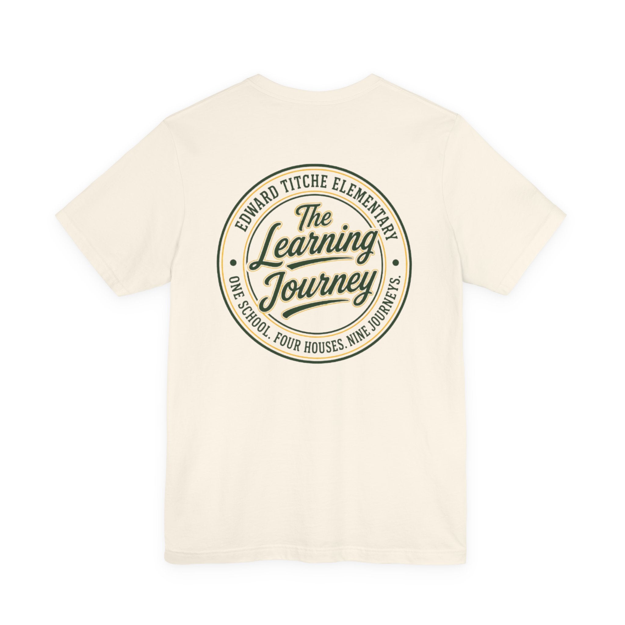 4th Grade Around the World Tee — "The Learning Journey" Elementary School Shirt