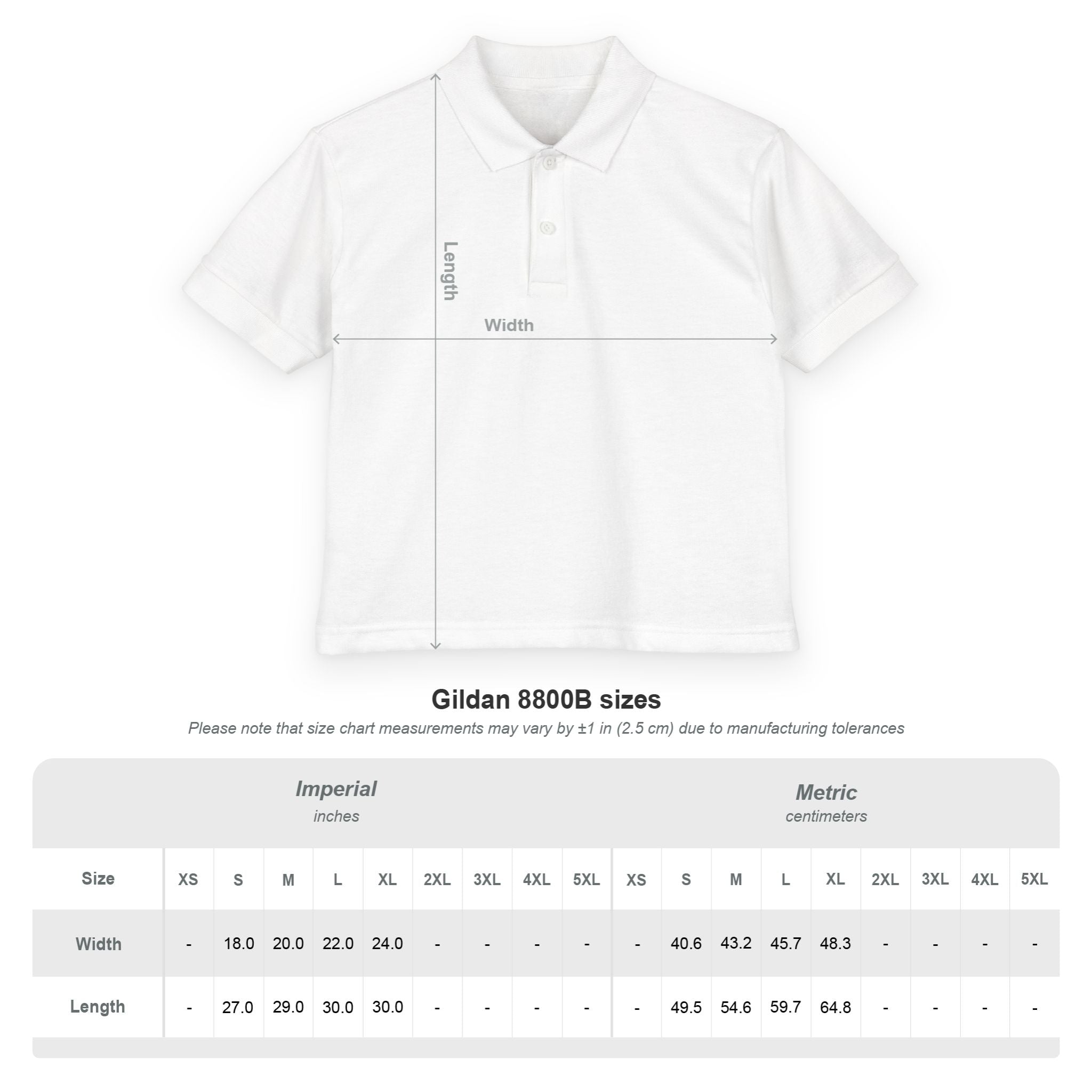 Youth Polo Shirt with Colorful Shield Crest Embroidered Logo