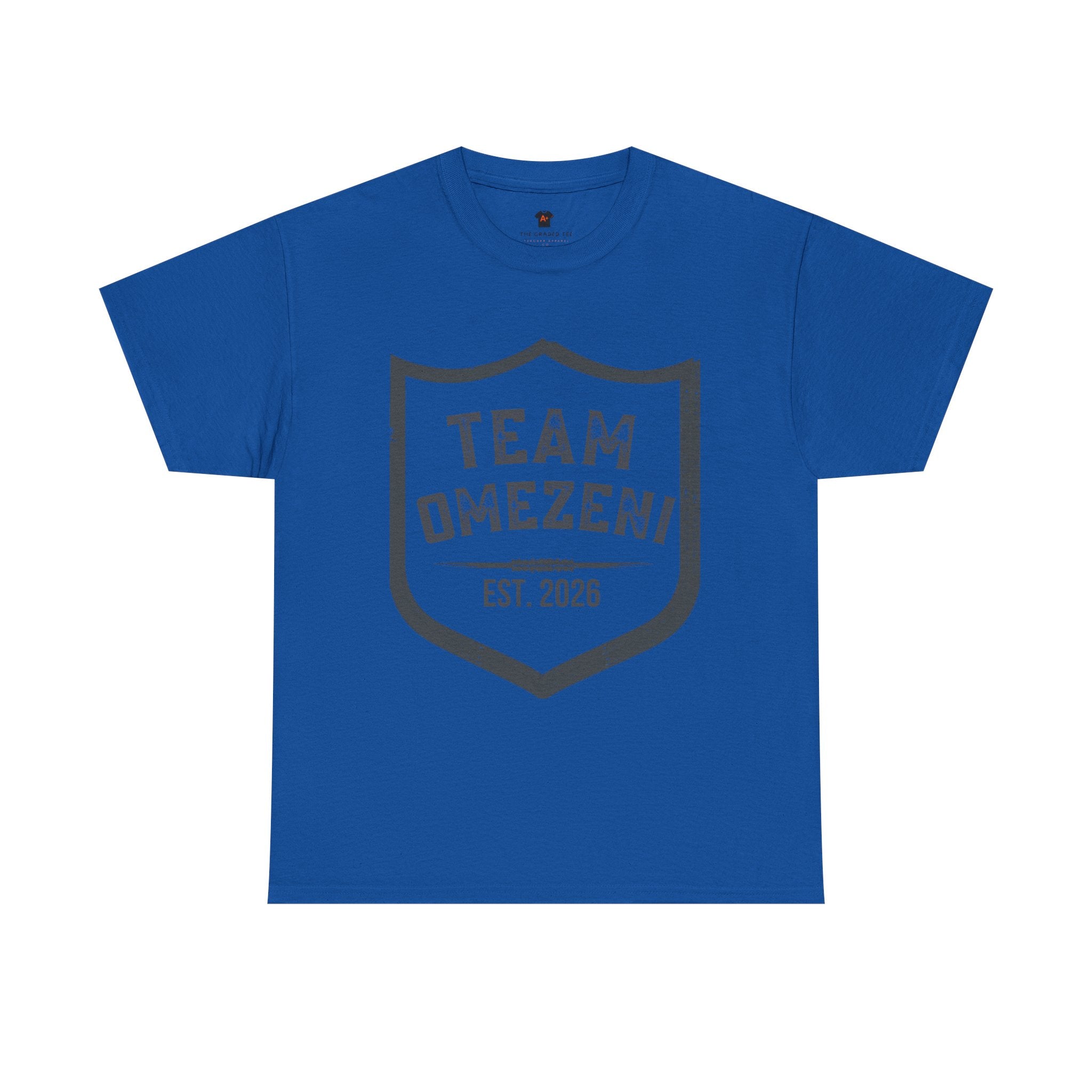 Team Brazeen Shield T-Shirt — Vintage Athletic Logo Tee